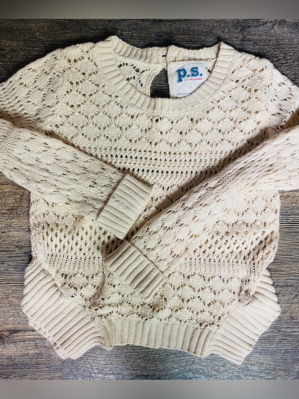 P.S Aeropostale knit girls sweater